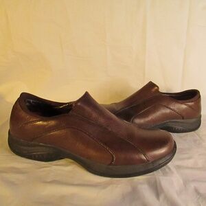 Merrell Dark Brown Leather Clogs
